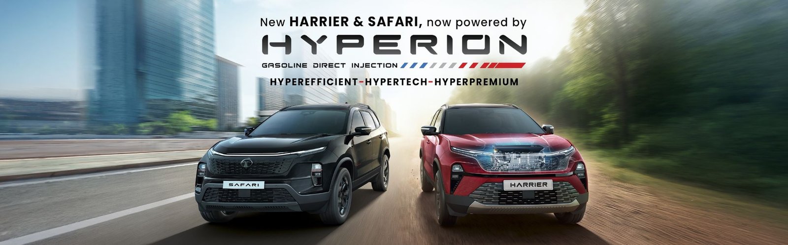 Tata Safari Harrier Banner